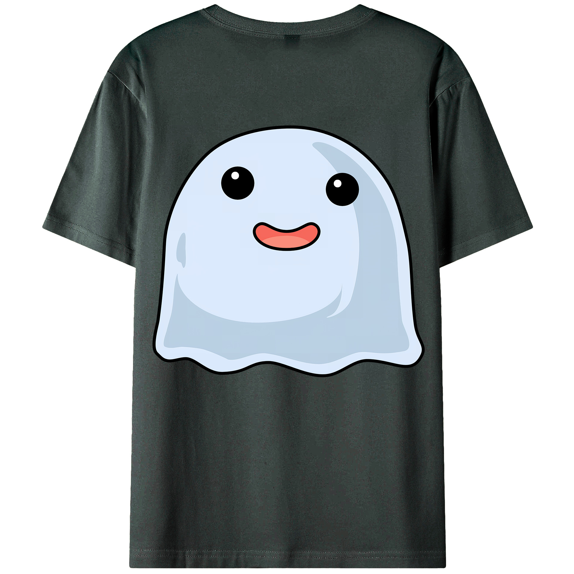 （画像用） Digimon デジタルモンスター/デジモン 綿100％ メンズ半袖Tシャツ（バックプリント） 通気性